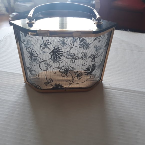 Lucite Accessories - Vintage Lucite Purse